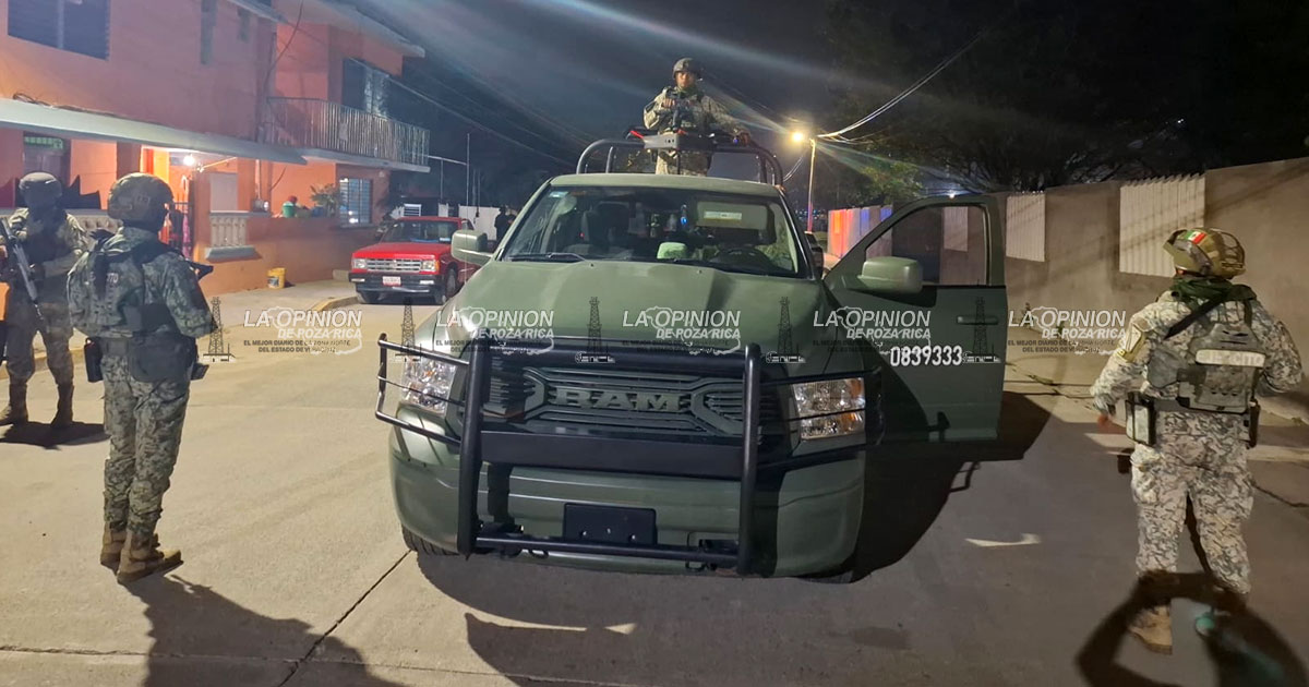 Detienen a joven tras cateo en colonia Unidad y Trabajo Detienen a joven tras cateo en colonia Unidad y Trabajo