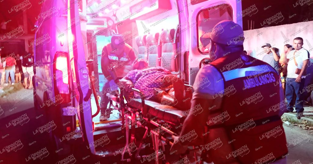 Tres mujeres lesionadas, saldo de fuerte accidente Tres mujeres lesionadas, saldo de fuerte accidente