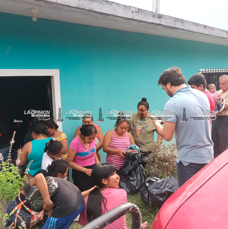 Denny León cierra filas rumbo a la subagencia municipal de San Fernando Coapechapa, Coatzintla