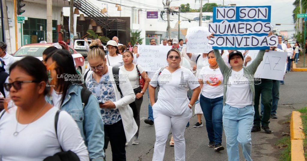 Trabajadores de la salud exigen seguridad y justicia en Poza Rica
