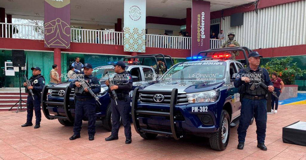 Refuerzan la seguridad de la ciudad con cinco nuevas patrullas