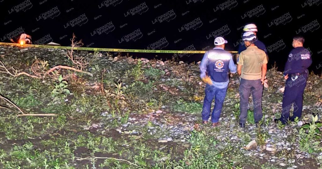 Muere ahogado en el río Cazones Muere ahogado en el río Cazones
