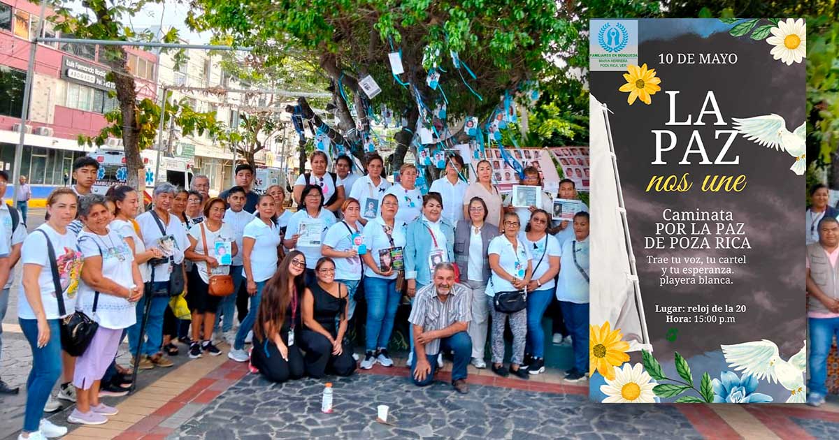 Colectivo María Herrera realizará caminata por la paz Colectivo María Herrera realizará caminata por la paz