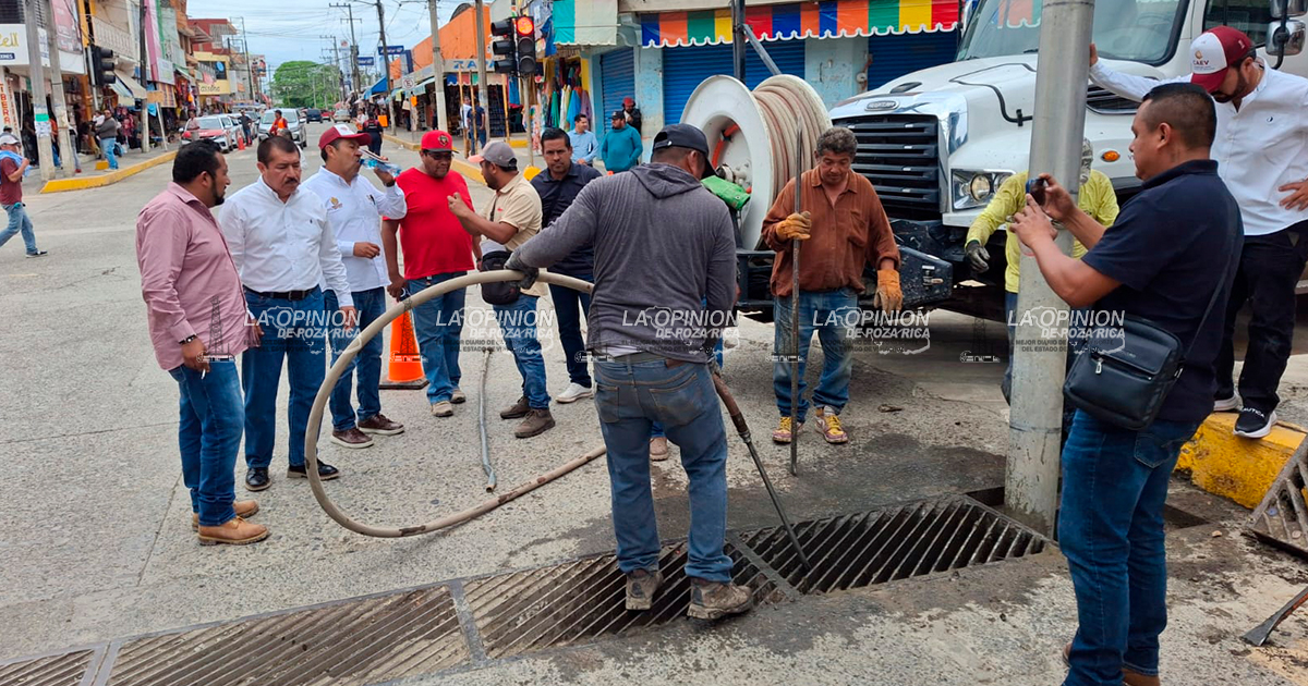 Aplicarán tecnología de punta para rehabilitar red de drenaje