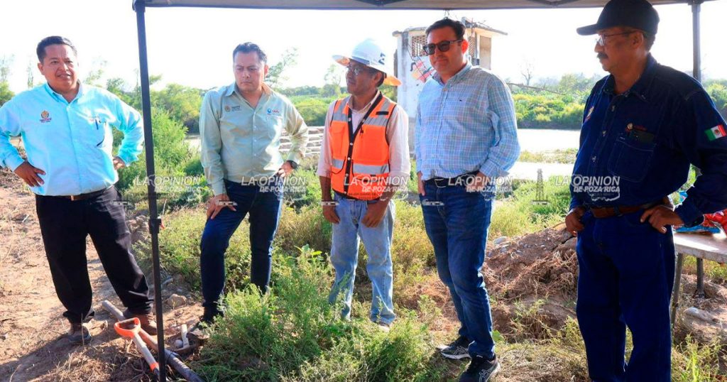 Avanza proyecto hídrico en Papantla Avanza proyecto hídrico en Papantla