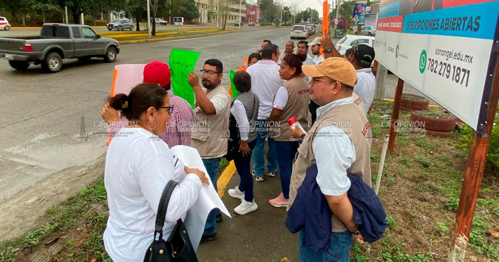 Se manifiestan Vectores de la Jurisdicción Sanitaria N. 3