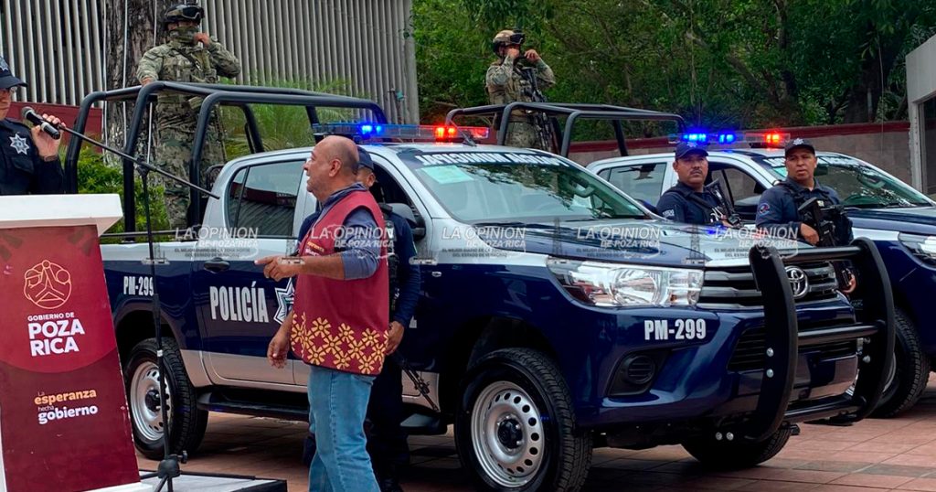 Refuerzan la seguridad de la ciudad con cinco nuevas patrullas
