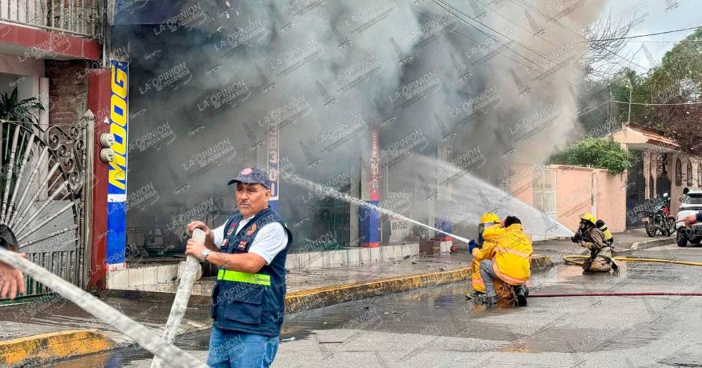 Incendian refaccionaria "Del Ángel” Incendian refaccionaria "Del Ángel”