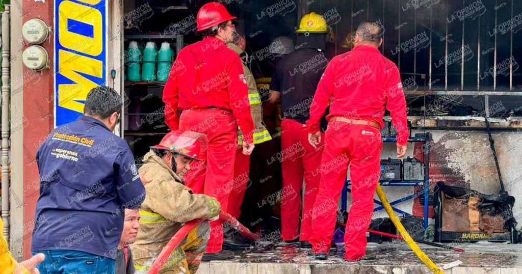 Incendian refaccionaria "Del Ángel” Incendian refaccionaria "Del Ángel”