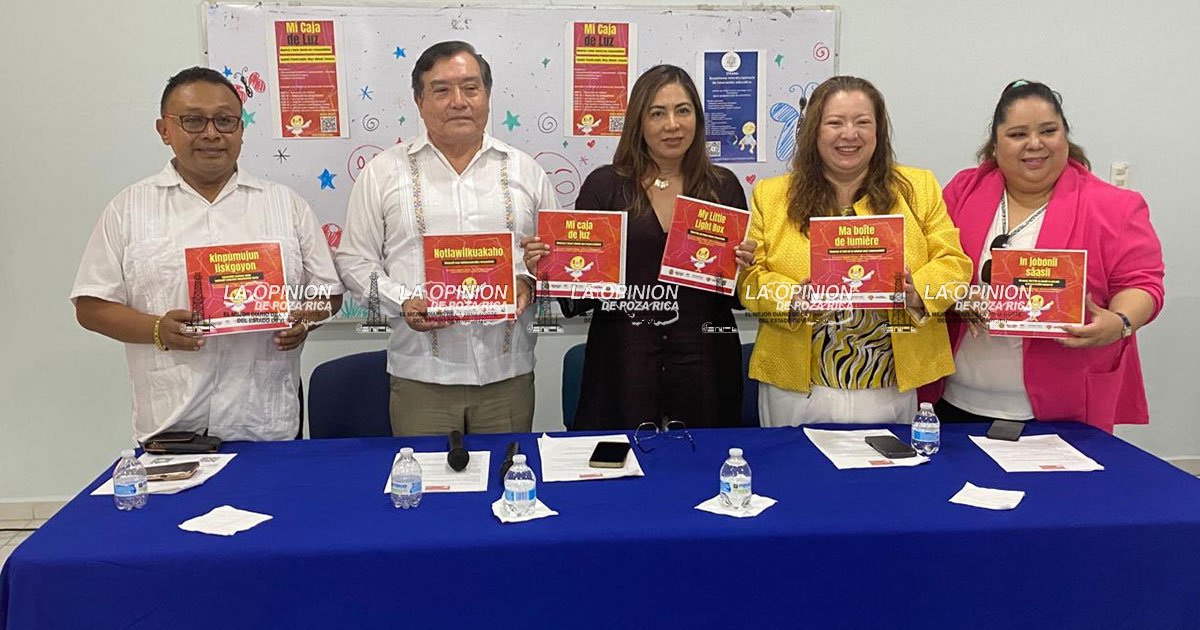 Presentan el proyecto “Mi Caja Azul”, enfocado para niños