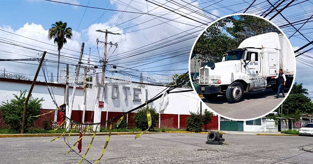 Tráiler del juguetón derriba cables de Telmex