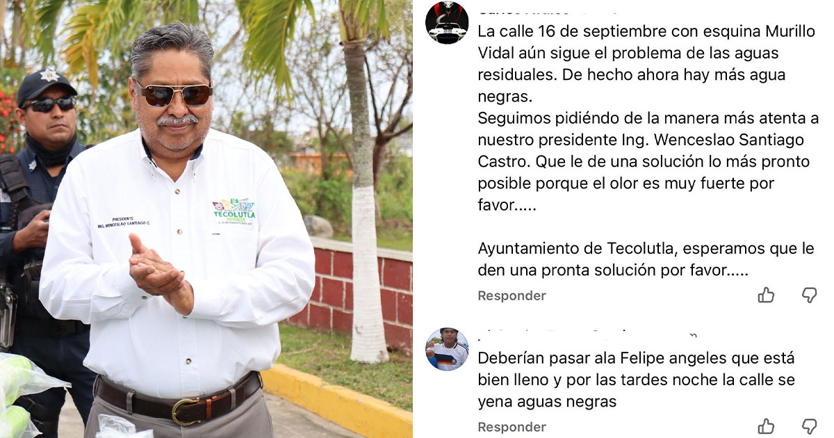 Drenaje colapsa; vecinos reclaman a Wenceslao Drenaje colapsa; vecinos reclaman a Wenceslao