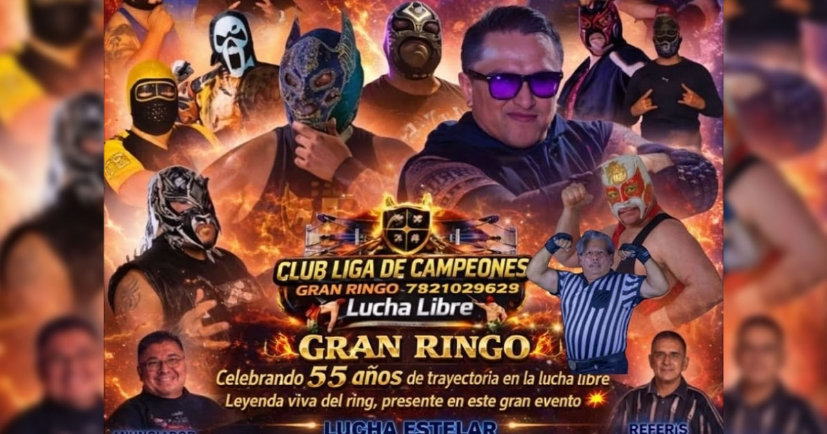 Habrá función de lucha libre gratis por el Día del Niño