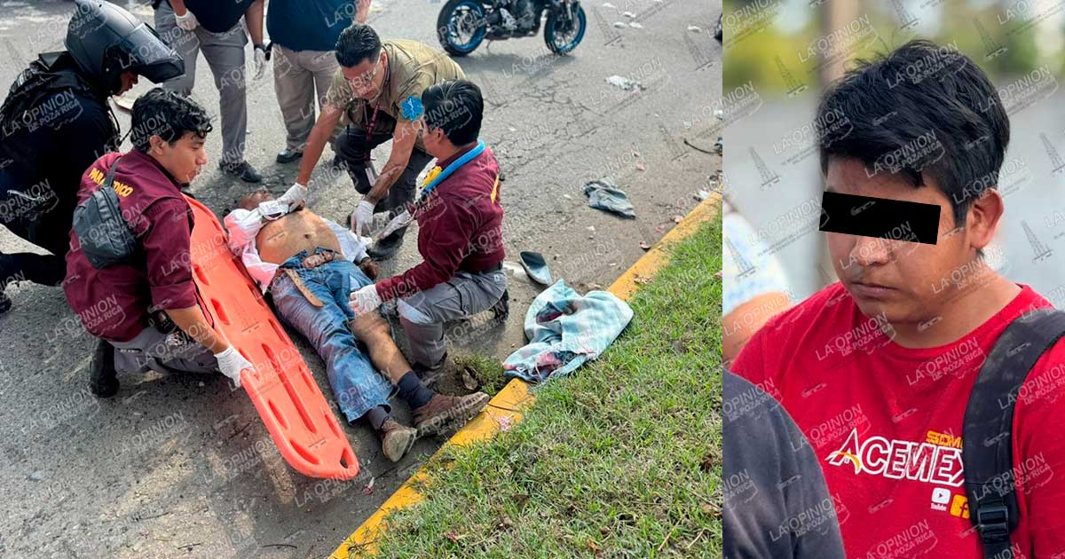 Muere mototortillero tras un Moto vs. Auto Muere mototortillero tras un Moto vs. Auto
