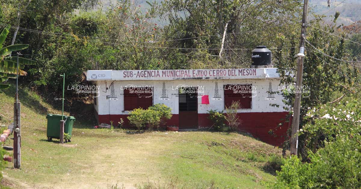 El 1 de mayo toma posesión nueva Subagente de Cerro del Mesón