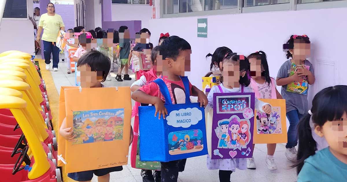 Siembran a niños amor a la lectura