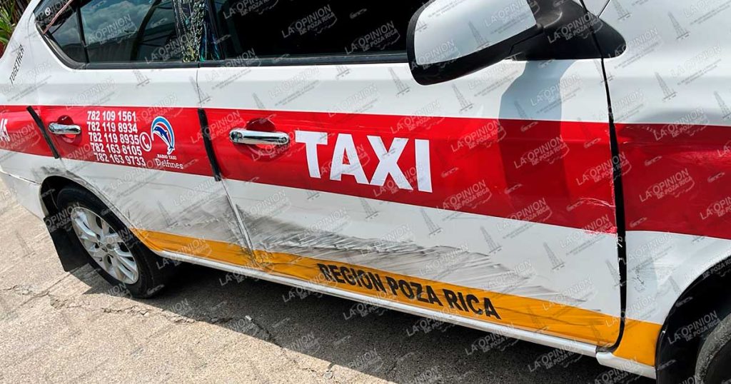 Chocan a taxista "La Bestia" Chocan a taxista "La Bestia"