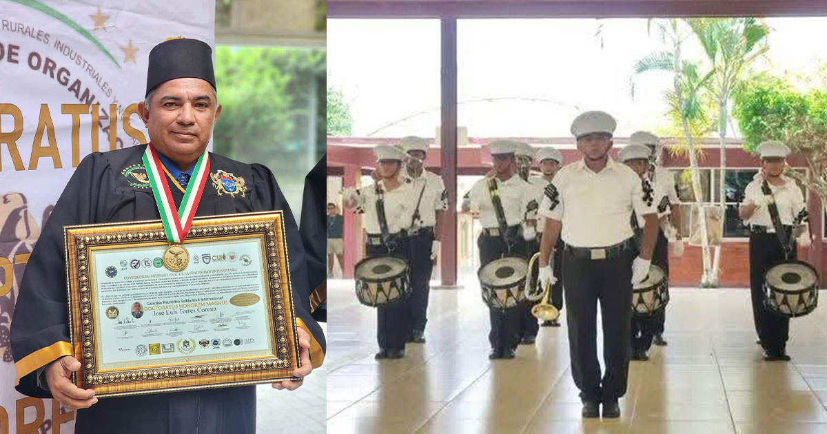 Muere José Luis Torres Corona, impulsor de la Copa Nacional de Bandas de Guerra en Tecolutla Muere José Luis Torres Corona, impulsor de la Copa Nacional de Bandas de Guerra en Tecolutla