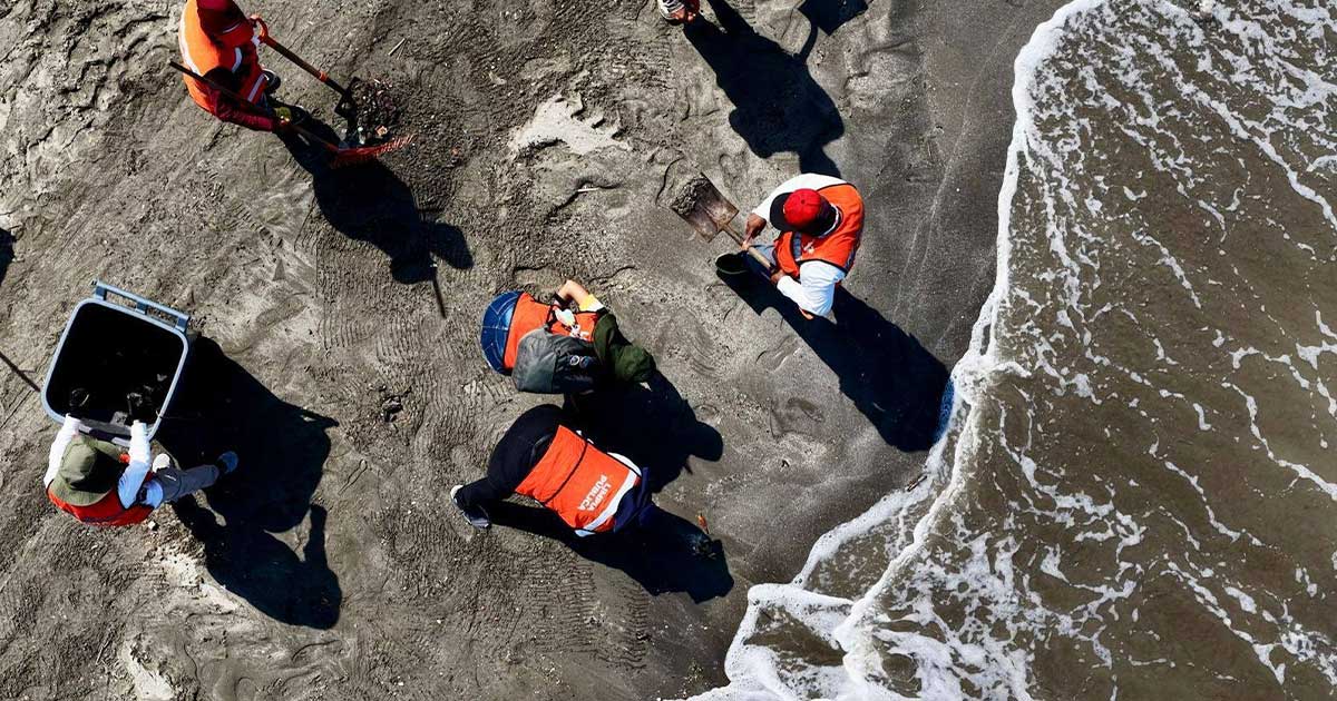 Apoyarán a pescadores por derrame de crudo Apoyarán a pescadores por derrame de crudo