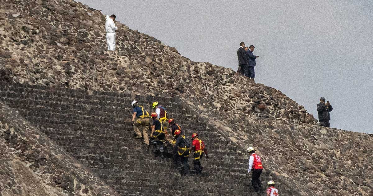 Ataque en Teotihuacán suma 13 extranjeros lesionados y una canadiense fallecida Ataque en Teotihuacán suma13 turistas extranjeros heridos y una mujer fallecida
