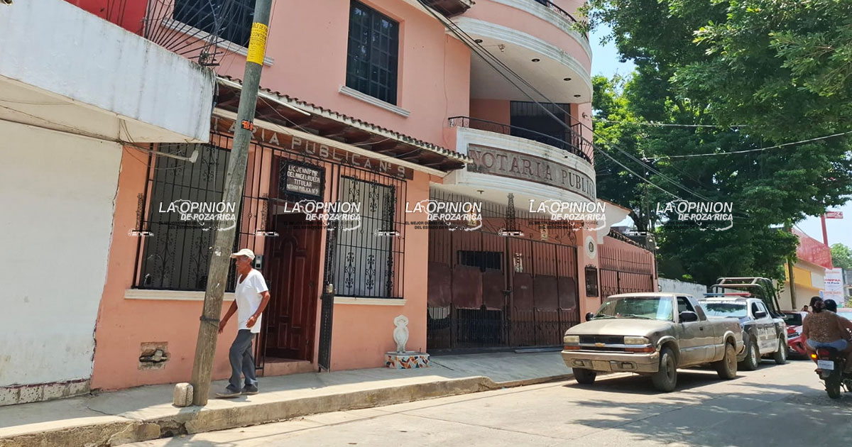 Daños y allanamiento en la Notaría Pública No. 10 Daños y allanamiento en la Notaría Pública No. 10