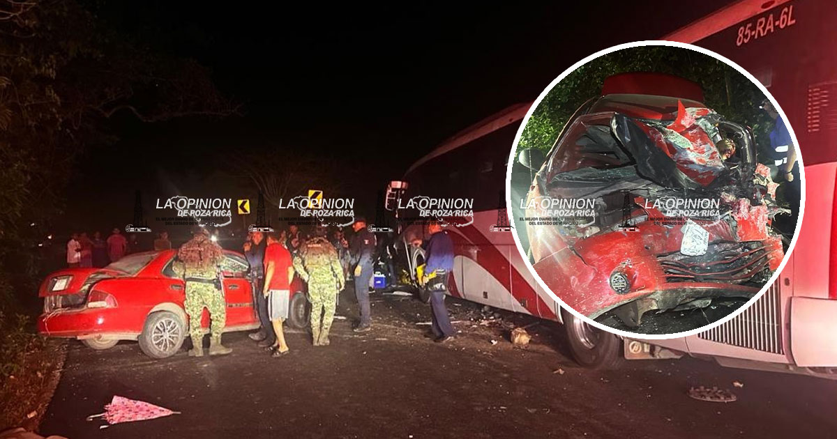 Fatal accidente en la carretera Papantla–Gutiérrez Zamora deja un hombre sin vida y dos menores lesionados Fatal accidente en la carretera Papantla–Gutiérrez Zamora deja un hombre sin vida y dos menores lesionados