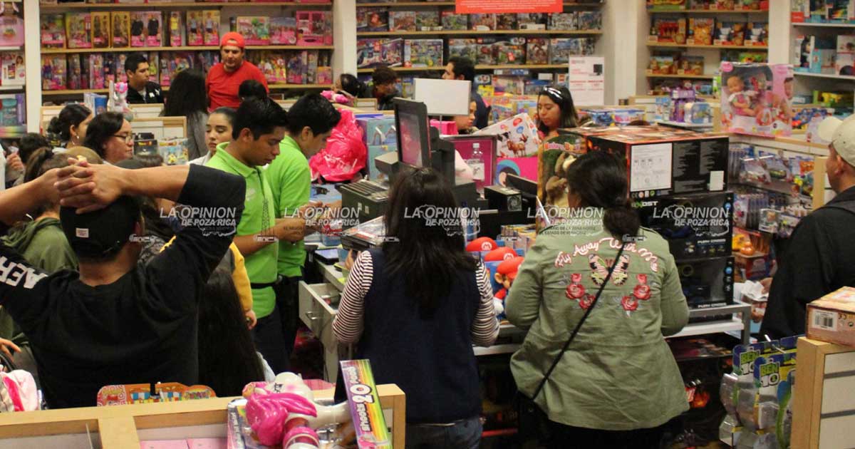 Sector comercio espera repunte previo al Día del Niño