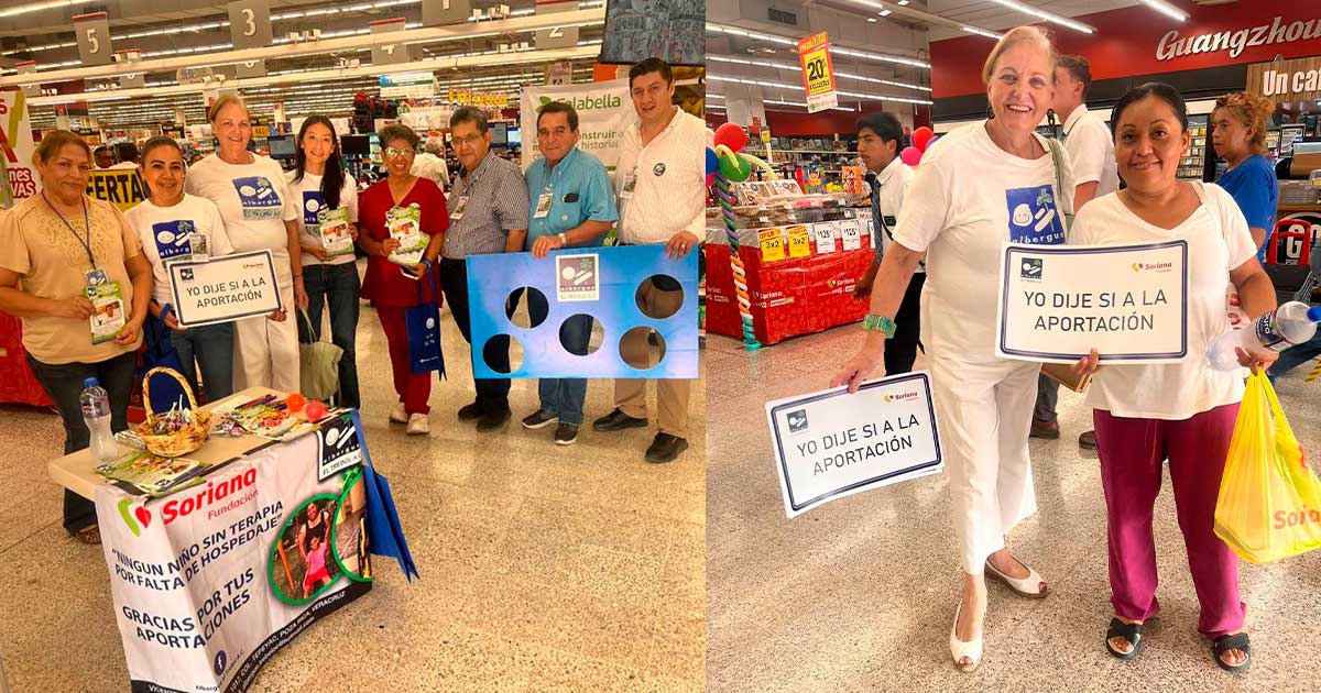 Invitan a apoyar al Albergue El Trébol A.C. mediante aportaciones en Soriana Invitan a apoyar al Albergue El Trébol A.C. mediante aportaciones en Soriana