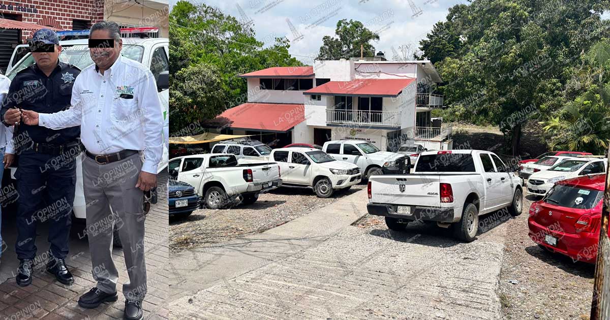 Director de SPM y escolta, detenidos