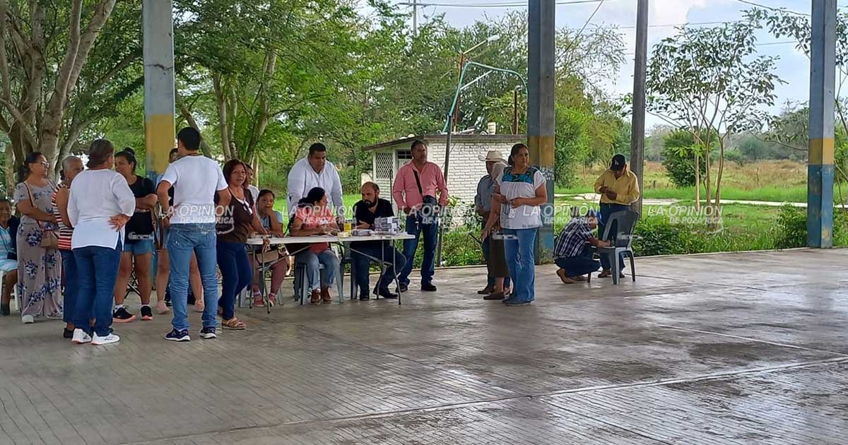 Conflicto en elección de agente municipal en Chapopote Núñez