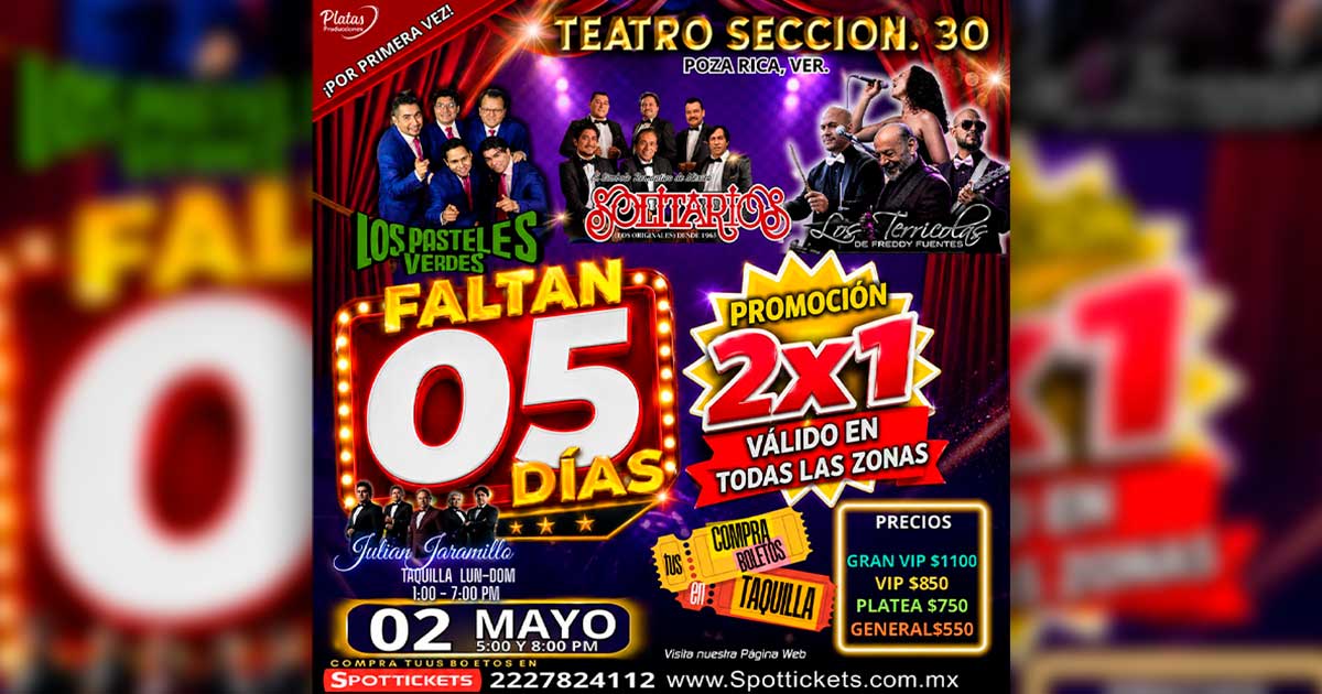 Tesoros del Ayer llega a Poza Rica