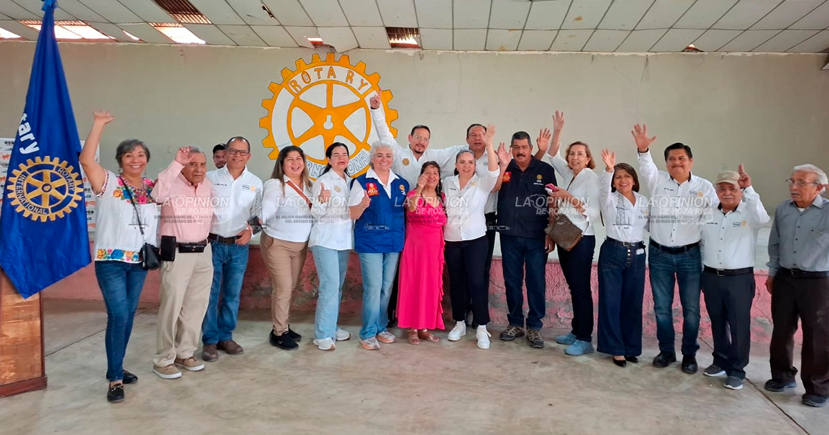 Club Rotario, 54 años de servicio a la comunidad