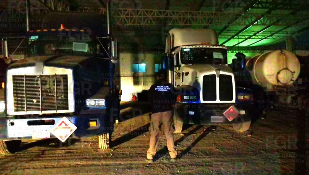 Megaalmacén de huachicol