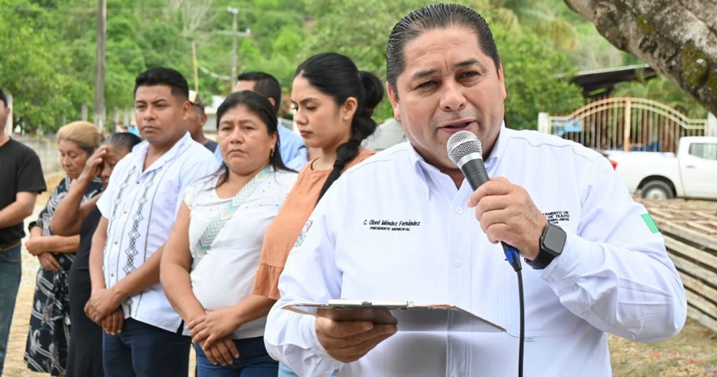 Arranca obra pública en Castillo de Teayo Arranca obra pública en Castillo de Teayo