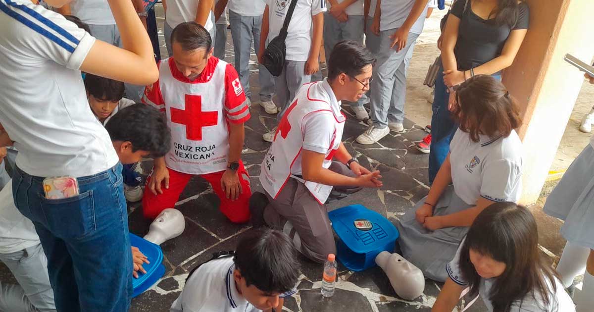 Cruz Roja impulsa salud en la ESBO Cruz Roja impulsa salud en la ESBO