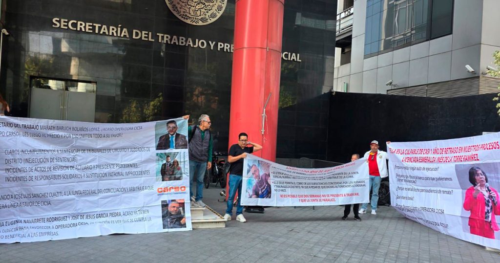 Ex trabajadores de plataforma denuncian conflicto laboral millonario e irregularidades