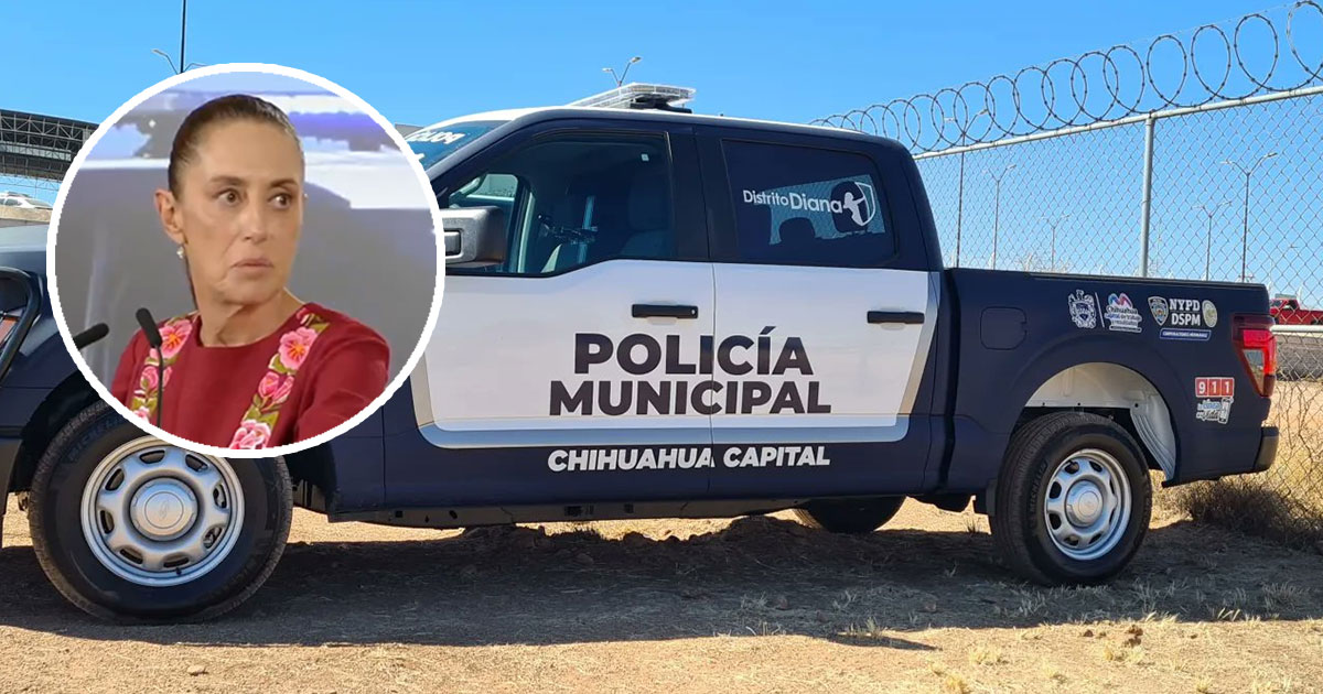 Patrullas de Chihuahua exhiben insignia del NYPD y desatan debate nacional Patrullas de Chihuahua exhiben insignia del NYPD y desatan debate nacional