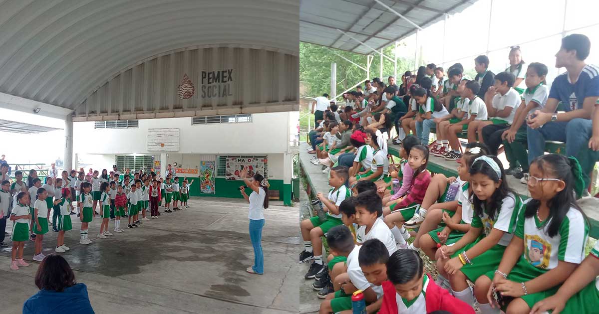 “Martes de Algarabía” llena de cultura y alegría a estudiantes de la Primaria Juan Escutia