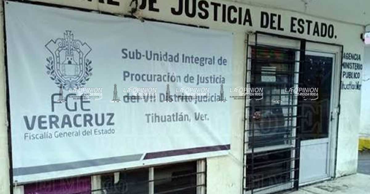 Habitantes señalan pésimo trato de fiscal en Tihuatlán