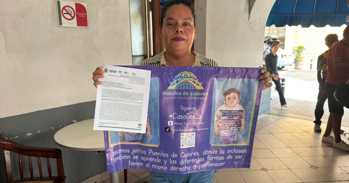 SEV confirma discriminación en escuela de Veracruz puerto en contra de menor con neurodivergencia SEV confirma discriminación en escuela de Veracruz puerto en contra de menor con neurodivergencia
