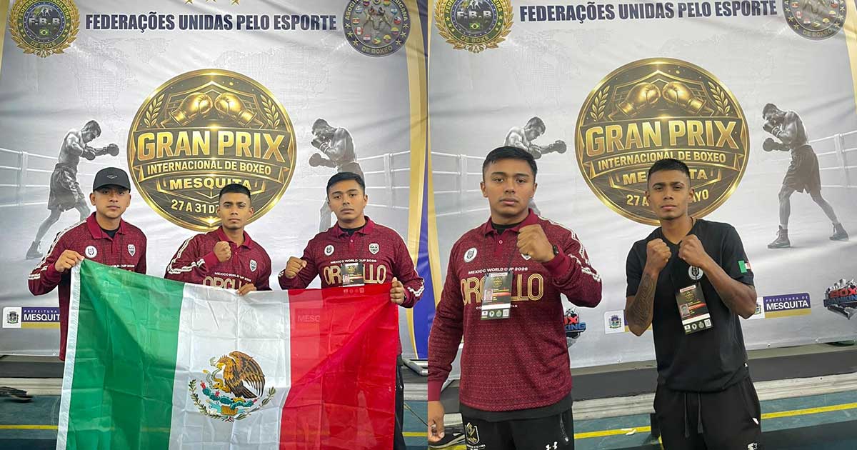Boxeadores zamoreños representan a México en Gran Prix Internacional de Brasil Boxeadores zamoreños representan a México en Gran Prix Internacional de Brasil