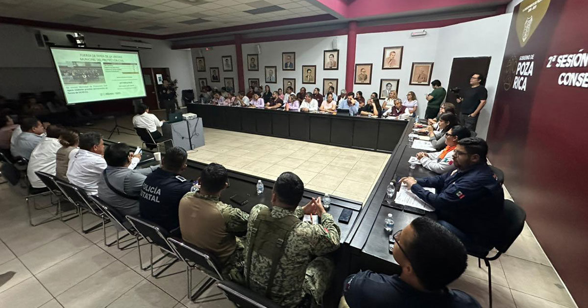 Poza Rica será sede estatal para la evaluación del Atlas de Riesgo Poza Rica será sede estatal para la evaluación del Atlas de Riesgo