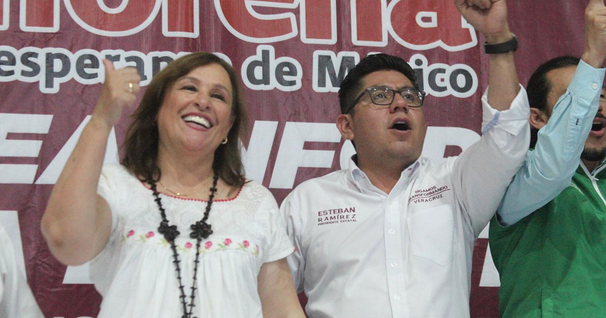 Rocío Nahle le da el voto de confianza a Ramírez Zepeta para el 2027 Rocío Nahle le da el voto de confianza a Ramírez Zepeta para el 2027