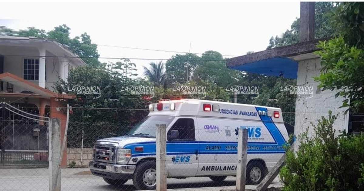 Fallece un adulto mayor presuntamente de infarto