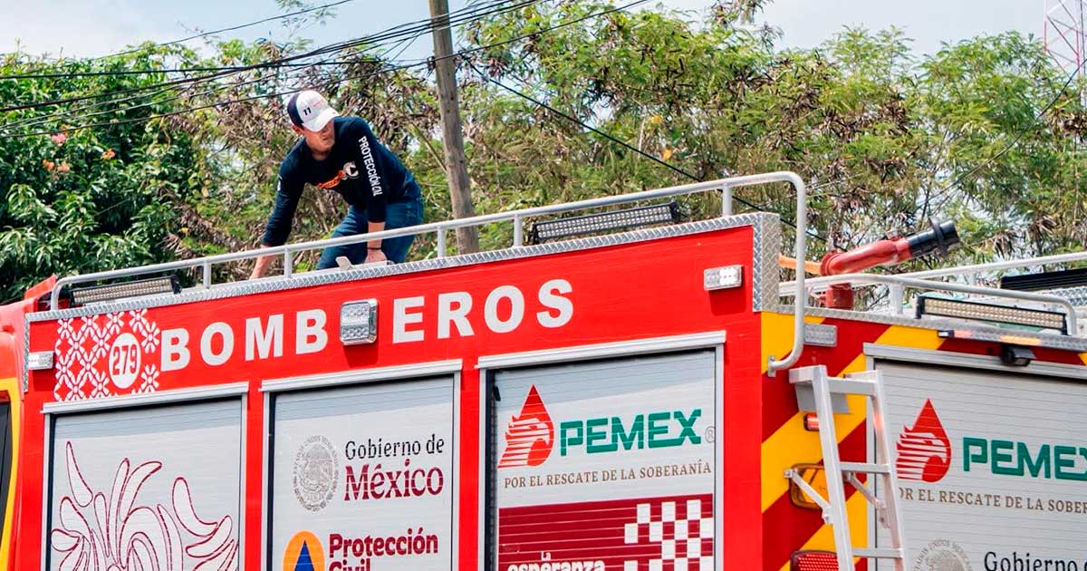 Reconocen labor de Protección Civil y bomberos local Reconocen labor de Protección Civil y bomberos local