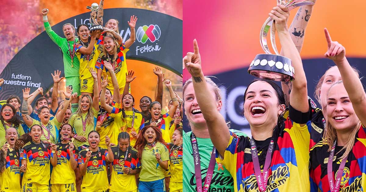 América Femenil conquista su tercer título de Liga tras vencer a Rayadas América Femenil conquista su tercer título de Liga tras vencer a Rayadas