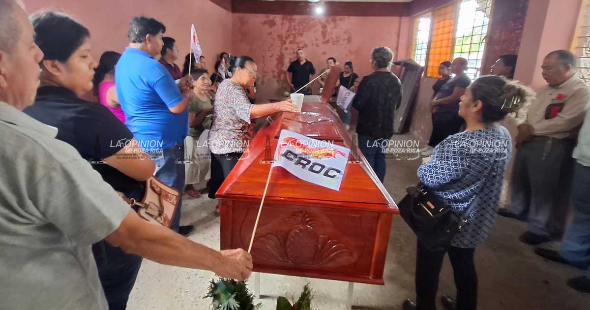 Último adiós a histórico dirigente de la CROC