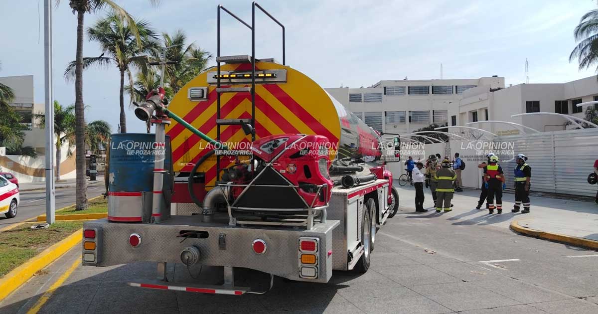 Se incendian dormitorios de la Escuela Náutica Mercante