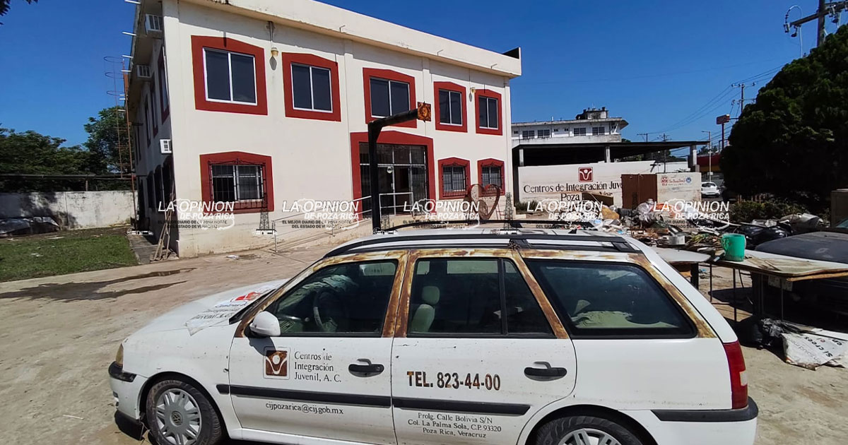 Sigue en proceso de recuperación el Centro de Integración Juvenil tras la inundación Sigue en proceso de recuperación el Centro de Integración Juvenil tras la inundación