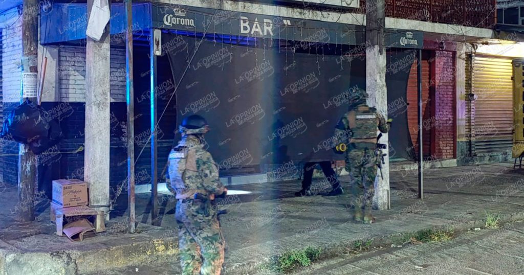 ATAQUE A BAR DEJA CUATRO LESIONADOS